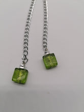 Carica l'immagine nel visualizzatore di Gallery, Collana alluminio e vetro a lume - tra il dire e il fare