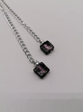 Carica l'immagine nel visualizzatore di Gallery, Collana alluminio e vetro a lume - tra il dire e il fare