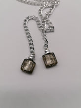 Carica l'immagine nel visualizzatore di Gallery, Collana alluminio e vetro a lume - tra il dire e il fare