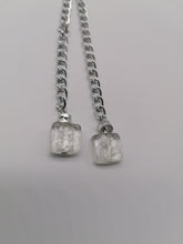 Carica l'immagine nel visualizzatore di Gallery, Collana alluminio e vetro a lume - tra il dire e il fare