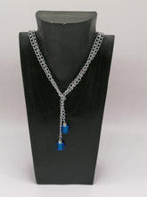 Carica l'immagine nel visualizzatore di Gallery, Collana alluminio e vetro a lume - tra il dire e il fare