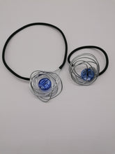 Carica l'immagine nel visualizzatore di Gallery, Bracciale Le Modellabili - vetro blu - tra il dire e il fare