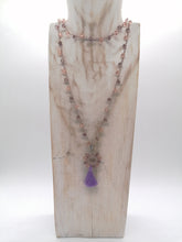 Carica l'immagine nel visualizzatore di Gallery, Collana "Le Catenelle" rosa e lilla