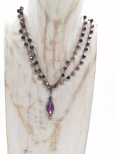 Carica l'immagine nel visualizzatore di Gallery, Collana "Le Catenelle" bronzo con ciondolo double face