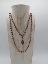 Carica l'immagine nel visualizzatore di Gallery, Collana "Le Catenelle" rossa