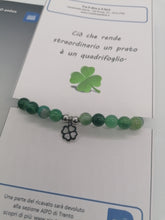 Carica l'immagine nel visualizzatore di Gallery, Bracciale quadrifoglio per Aipd