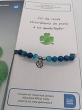 Carica l'immagine nel visualizzatore di Gallery, Bracciale quadrifoglio per Aipd