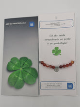 Carica l'immagine nel visualizzatore di Gallery, Bracciale quadrifoglio per Aipd
