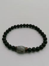 Carica l&#39;immagine nel visualizzatore di Gallery, Bracciale in pietra lavica e Labradorite - tra il dire e il fare
