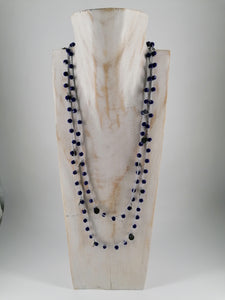 Collana "Le catenelle" - blu Cina - Large