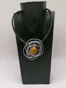 Collana Le Modellabili - vetro ambra
