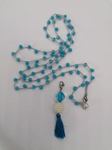 Collana "Le Catenelle" color azzurro turchese