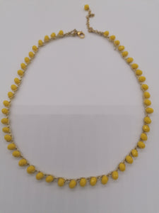Girocollo "Le Catenelle" con cristalli opachi